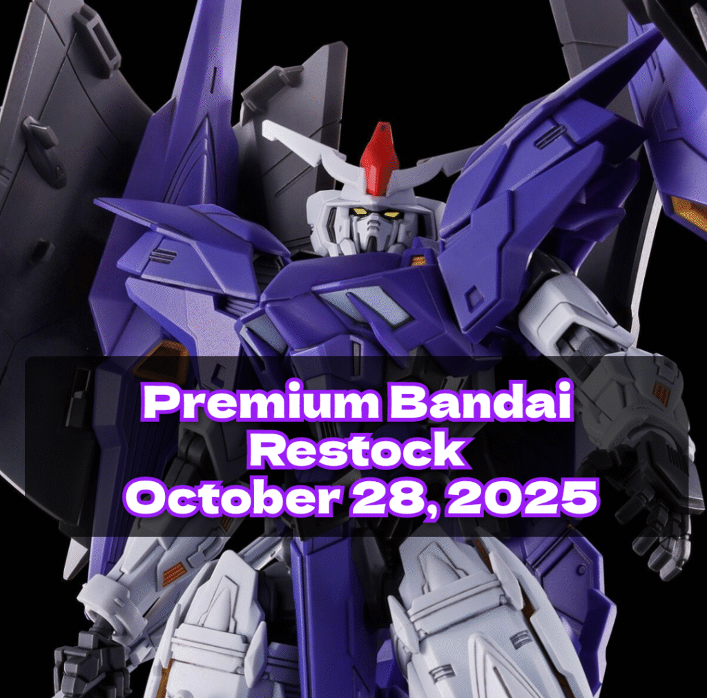 Premium Bandai (P-Bandai) Restock October 28, 2025 From 11:00!